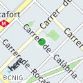 OpenStreetMap - Calàbria 66, Carrer de Calàbria, Barcelona, Espanya