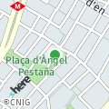 OpenStreetMap - Plaça d'Àngel Pestaña, Barcelona, Espanya