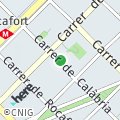 OpenStreetMap - Calàbria 66, Barcelona