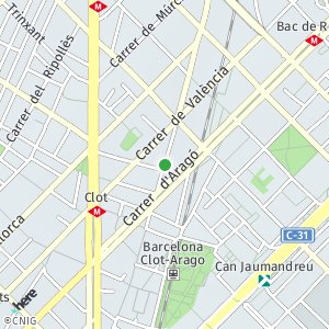 OpenStreetMap - Barcelona calle Clot 