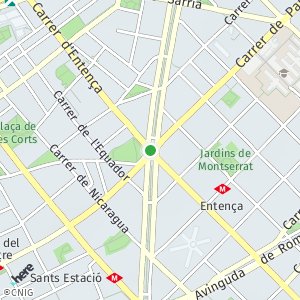 OpenStreetMap - La Nova Esquerra de l'Eixample, Barcelona, Barcelona, Cataluña