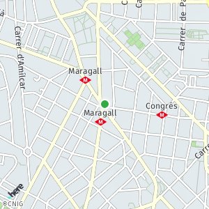 OpenStreetMap - Pg. Maragall, 156, Sant Andreu, 08027 Barcelona