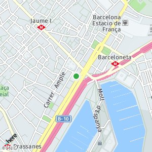 OpenStreetMap - Passeig Colom, 1, Barcelona