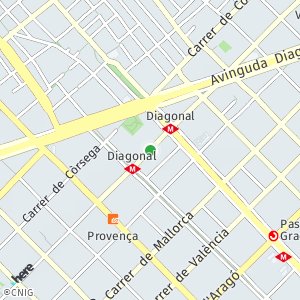 OpenStreetMap - Carrer del Rosselló, Barcelona, Barcelona, Catalunya