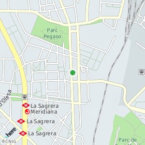 OpenStreetMap - Carrer Gran de la Sagrera 126, La Sagrera, Barcelona, Barcelona, Cataluña