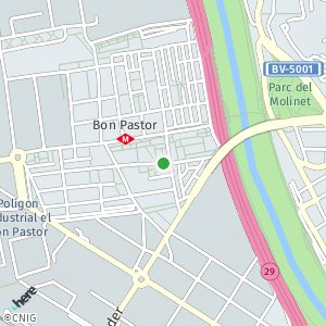 OpenStreetMap - Carrer de l'Estadella 83, Bon Pastor, Barcelona, Barcelona, Catalunya