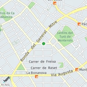 OpenStreetMap - Carrer de Prats de Molló, Sant Gervasi-Galvany, Barcelona, Barcelona, Cataluña