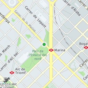 OpenStreetMap - Carrer marina 111 Barcelona 