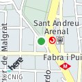 OpenStreetMap -  Av. Rio de Janeiro, 54-56, Aula 7, 2a planta. 08016 Barcelona