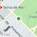 OpenStreetMap - Carrer de la Selva de Mar, 22 Diag. Mar i el Front Mar. del Pob., 08019 Barcelona