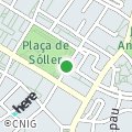 OpenStreetMap - Plaça de Sóller, 1, Porta, Barcelona, Barcelona, Catalunya, Espanya