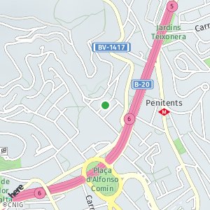 OpenStreetMap - Carrer de la Rosella, Vallcarca i els Penitents, Barcelona, Barcelona, Catalunya, Espanya