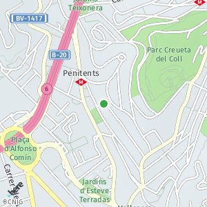 OpenStreetMap - Carrer del Morell, Vallcarca i els Penitents, Barcelona, Barcelona, Catalunya, Espanya