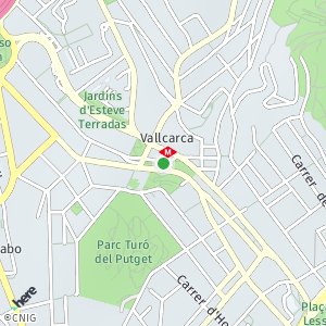 OpenStreetMap - Jardins de Manuel Blancafort