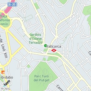 OpenStreetMap - Avinguda de Vallcarca, Vallcarca i els Penitents, Barcelona, Barcelona, Catalunya, Espanya