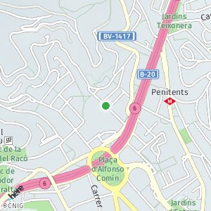 OpenStreetMap - Carrer de Ticià, Vallcarca i els Penitents, Barcelona, Barcelona, Catalunya, Espanya