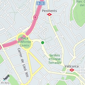 OpenStreetMap - Carrer de Josefa Rosich, Vallcarca i els Penitents, Barcelona, Barcelona, Catalunya, Espanya