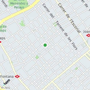 OpenStreetMap - Carrer de l'Església, Barcelona