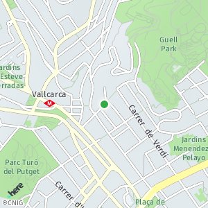 OpenStreetMap - Carrer Baixada de Briz, 15, Barcelona