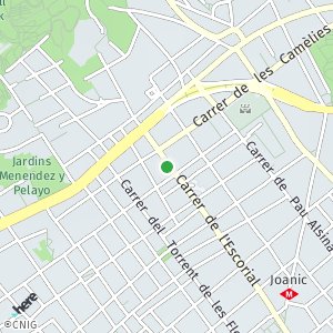 OpenStreetMap - Carrer de l'Escorial, 163, Barcelona