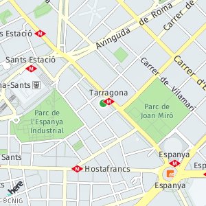 OpenStreetMap - Carrer de Tarragona 141, Hostafrancs, Barcelona, Barcelona, Catalunya