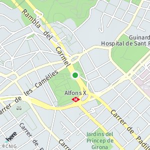 OpenStreetMap - Rambla del Carmel, Barcelona, Barcelona, Catalunya