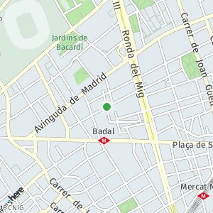 OpenStreetMap - Carrer de Fisas, Sants-Badal, Barcelona, Barcelona, Catalunya