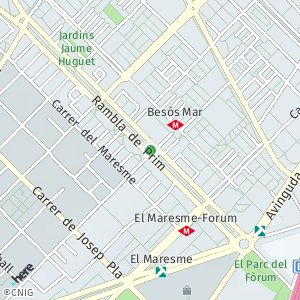 OpenStreetMap - Rambla de Prim, Barcelona, Barcelona, Cataluña