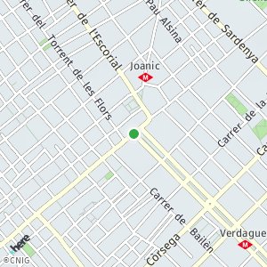 OpenStreetMap - passeg sant Joan , entre Diagonal i Travessera de Gràcia