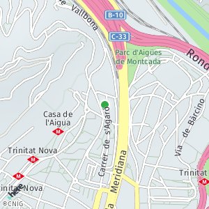 OpenStreetMap - Carrer de s'Agaró 59, Trinitat Nova, Barcelona, Barcelona, Cataluña