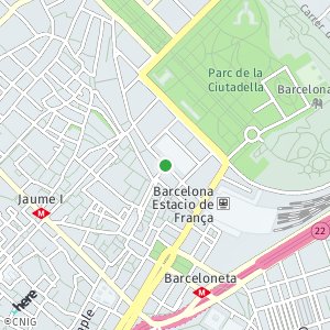 OpenStreetMap - Plaça Comercial, S. Pere, Santa Caterina, i la Rib., Barcelona, Barcelona, Catalunya