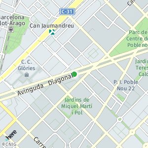 OpenStreetMap - Avinguda Diagonal 192, El Parc i la Llacuna del Poblenou, Barcelona, Barcelona, Catalunya