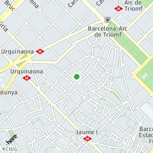 OpenStreetMap - Carrer de Sant Pere Mitjà, S. Pere, Santa Caterina, i la Rib., Barcelona, Barcelona, Cataluña