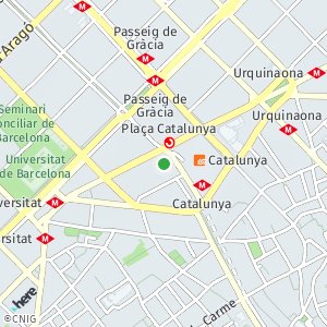 OpenStreetMap - Ronda de la Universidad, 35-33, Eixample, 08007 Barcelona