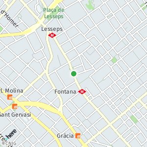 OpenStreetMap - Carrer Gran de Gràcia, 190, 08012 Barcelona, Barcelona, Espanya