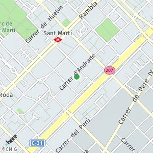 OpenStreetMap - Carrer d'Andrade, 176, 08020 Barcelona, Barcelona, Espanya