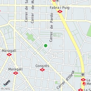 OpenStreetMap - Plaça del Congrés Eucarístic, Barcelona, Espanya