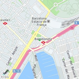 OpenStreetMap - Pla de Palau, 18, Barcelona, Espanya