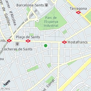 OpenStreetMap - Carrer del Sant Crist, 7, 08014 Barcelona, Barcelona, Espanya