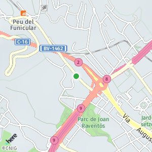 OpenStreetMap - Av. Vallvidrera, 9, Barcelona, España