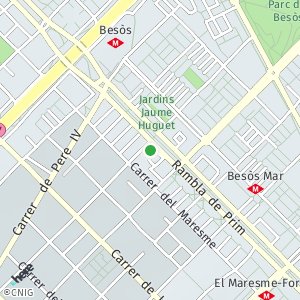 OpenStreetMap - Centre Cívic Besòs, Rambla de Prim, Barcelona, Espanya