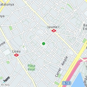 OpenStreetMap - Plaça Sant Jaume, Plaça de Sant Jaume, Barcelona, Espanya