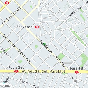 OpenStreetMap - Ronda de Sant Pau, 72, 08001 Barcelona, Barcelona, Espanya