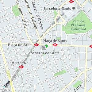 OpenStreetMap - Carrer de Sants, 79, 08014 Barcelona, España