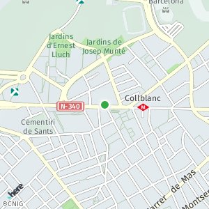 OpenStreetMap - Carretera de Collblanc, 72, 08028 Barcelona, Espanya