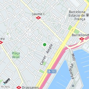 OpenStreetMap - Carrer del Regomir, Barcelona, Espanya