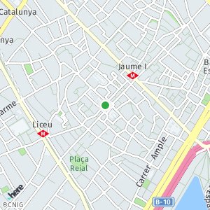 OpenStreetMap - Plaça Sant Jaume, Plaça de Sant Jaume, Barcelona, Espanya