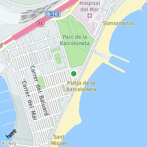 OpenStreetMap - Carrer de la Conreria, 1-9, Barcelona, España