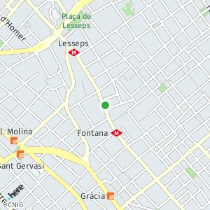 OpenStreetMap - Carrer Gran de Gràcia, 190, 08012 Barcelona, Barcelona, Espanya