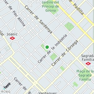 OpenStreetMap - Centre Cívic La Sedeta, Carrer de Sicília, Barcelona, Espanya